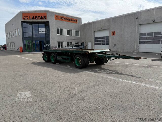 Transport de conteneurs Kel-Berg Transfer trailer / Abrollanhänger / overførings