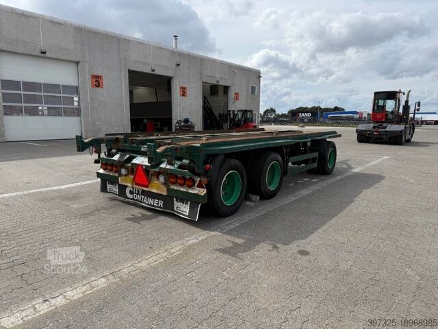 Transport de conteneurs Kel-Berg Transfer trailer / Abrollanhänger / overførings