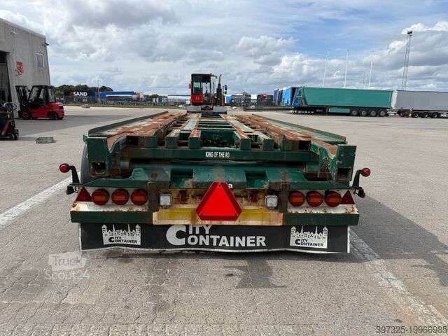 Transport de conteneurs Kel-Berg Transfer trailer / Abrollanhänger / overførings