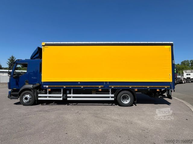 Camión plataforma con toldo VOLVO FL 16.280 Junge Schiebeplane
