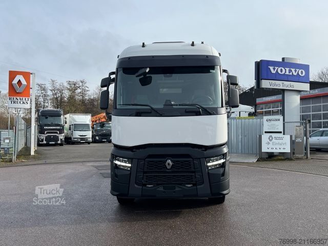 Camión portacontenedores de gancho RENAULT T480 HIAB Abrollkipper