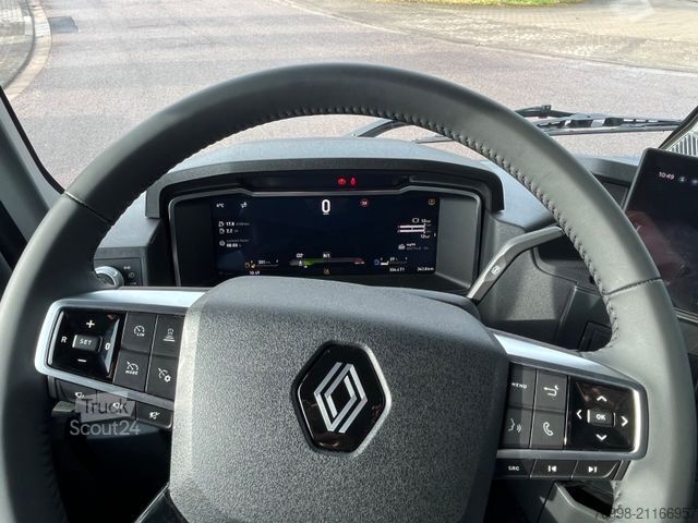 Camión portacontenedores de gancho RENAULT T480 HIAB Abrollkipper