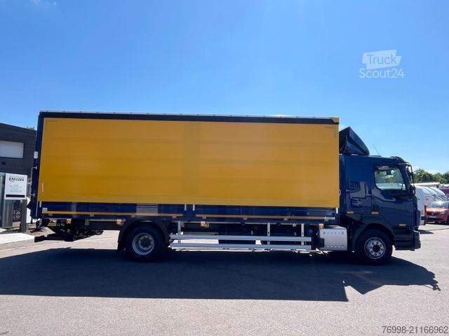 Camión plataforma con toldo VOLVO FL 14.210 Junge Schiebeplane