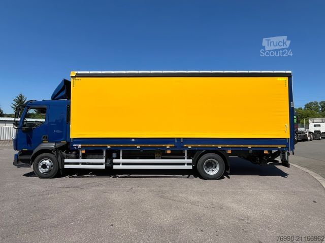 Camión plataforma con toldo VOLVO FL 14.210 Junge Schiebeplane