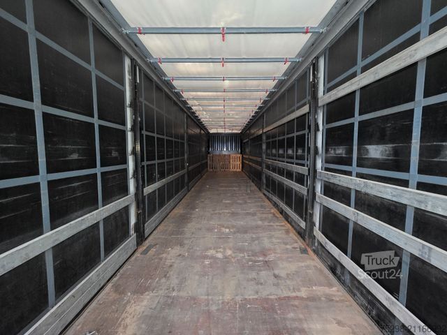 Open oplegger met zeil KRONE SD / Liftachse