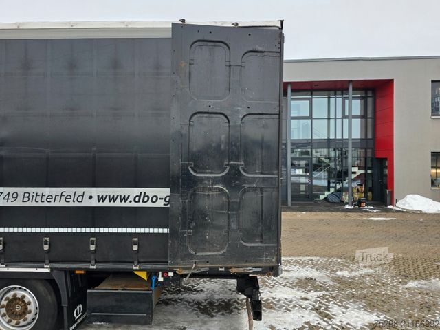 Open oplegger met zeil KRONE SD / Liftachse