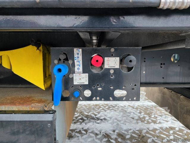 Open oplegger met zeil KRONE SD / Liftachse