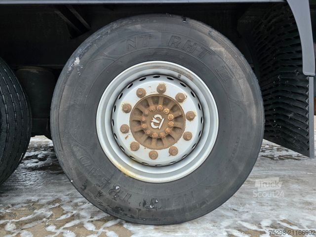 Open oplegger met zeil KRONE SD / Liftachse