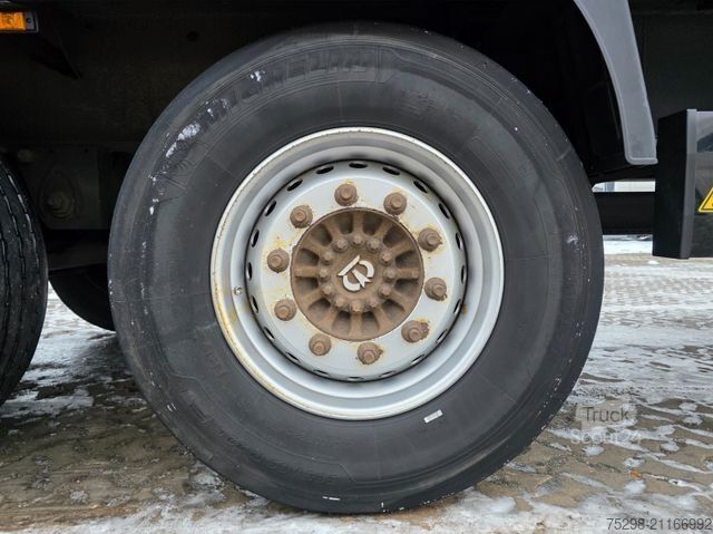 Open oplegger met zeil KRONE SD / Liftachse