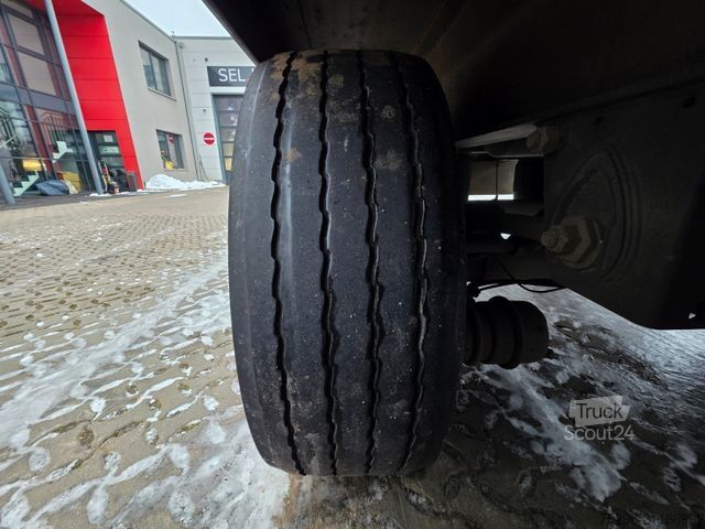 Open oplegger met zeil KRONE SD / Liftachse