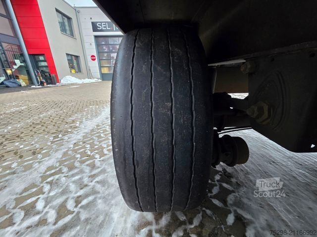 Open oplegger met zeil KRONE SD / Liftachse