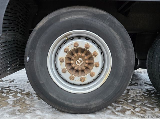 Open oplegger met zeil KRONE SD / Liftachse