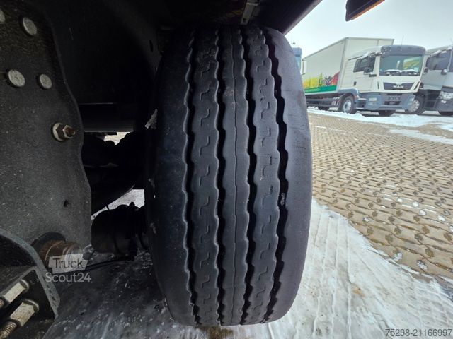 Semirremolque abierto con toldo SCHMITZ CARGOBULL SCS 24/L - 13.62 EB / Liftachse / Palettenkasten