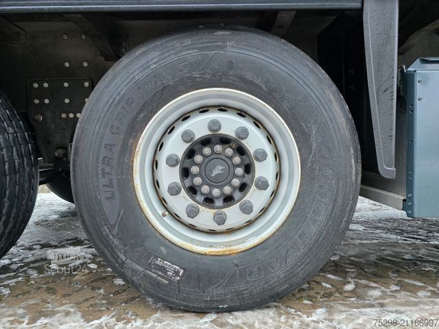 Semirremolque abierto con toldo SCHMITZ CARGOBULL SCS 24/L - 13.62 EB / Liftachse / Palettenkasten