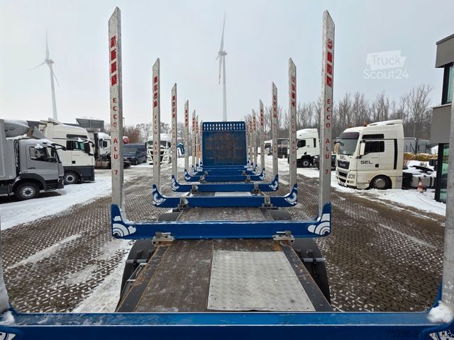 Semirremolque de troncos DOLL H3S-12 / 2 Liftachsen / Alu-Felgen