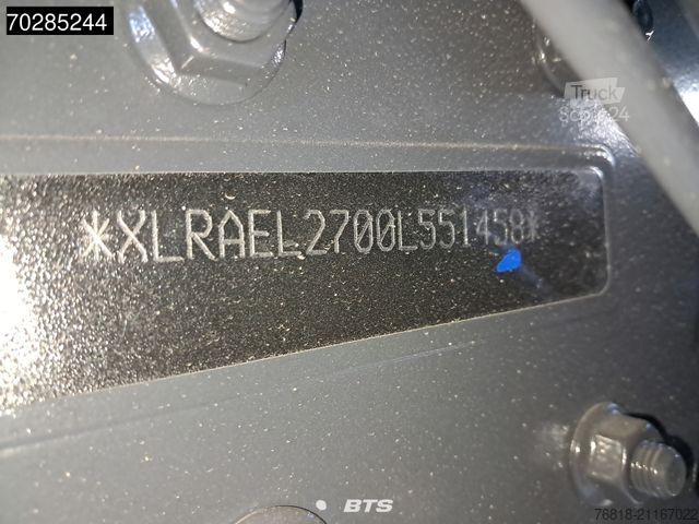 Camión plataforma con toldo DAF XB 290 4X2 FA VDC 16t - Curtainsider Junge