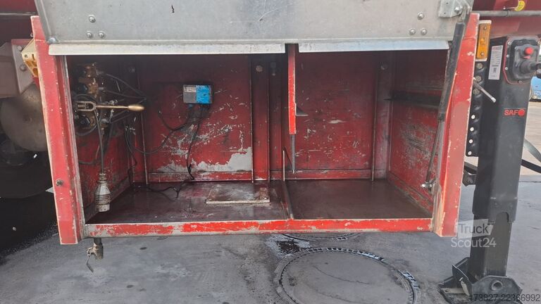 Puspiekabes cisterna Haage und Knapp Tanksattel Chemie 3 Kammer, 30.000 l ADR