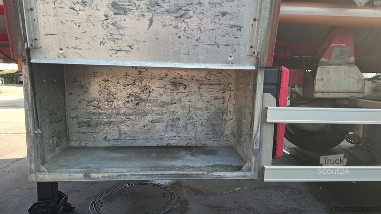 Puspiekabes cisterna Haage und Knapp Tanksattel Chemie 3 Kammer, 30.000 l ADR