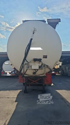 Puspiekabes cisterna Haage und Knapp Tanksattel Chemie 3 Kammer, 30.000 l ADR