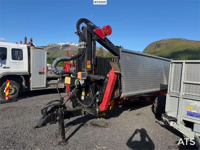  Igland 480 swingtrac timber trailer w/ Igland 56-85ss cra