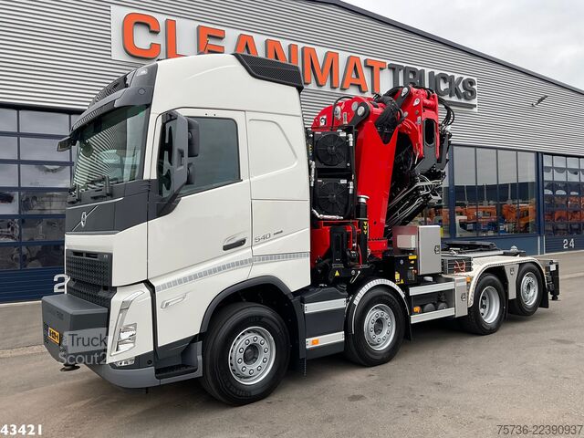 Estándar-SZM Volvo FH 540 Effer 145 Tonmeter laadkraan + Fly-Jib! ...