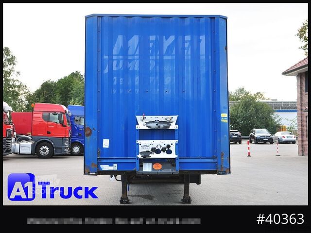 Oplegger met vlakke laadvloer KRONE Megatrailer, Plateau, Liftachse, Staplerhalterung,