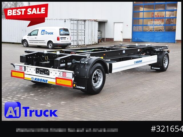 Speciale doeleinden vrachtwagen KRONE 3 x AZW 18, MAXI für 1120mm + 1320mm, SOFORT NEU