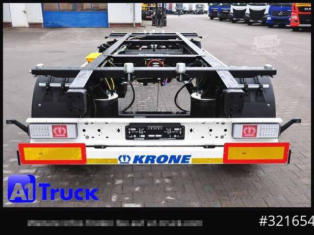 Speciale doeleinden vrachtwagen KRONE 3 x AZW 18, MAXI für 1120mm + 1320mm, SOFORT NEU