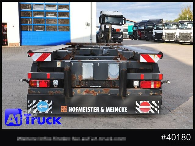 Roll off trailer MEILLER MG 18 ZL 5.0, Scheibenbremse, Luft.