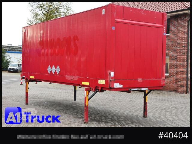 Swap body with box structure KRONE BDF 7,82 Wechselbrücke, 2680mm Innenhöhe.