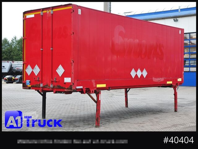 Swap body with box structure KRONE BDF 7,82 Wechselbrücke, 2680mm Innenhöhe.