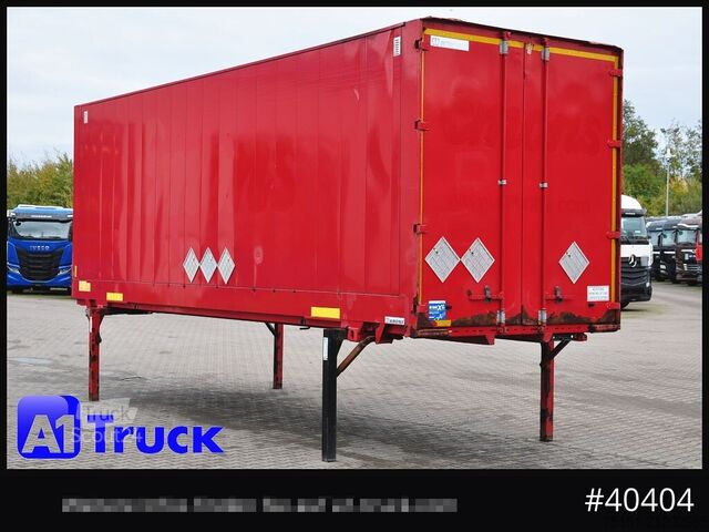 Swap body with box structure KRONE BDF 7,82 Wechselbrücke, 2680mm Innenhöhe.