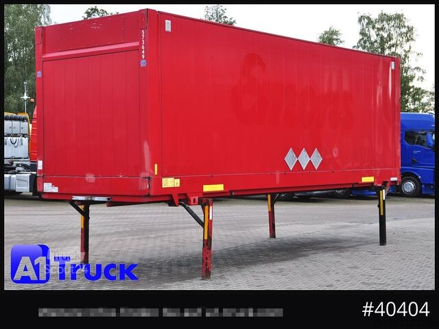 Swap body with box structure KRONE BDF 7,82 Wechselbrücke, 2680mm Innenhöhe.