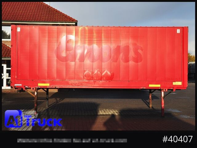 Swap body with box structure KRONE BDF 7,82 Wechselbrücke, 2680mm Innenhöhe.