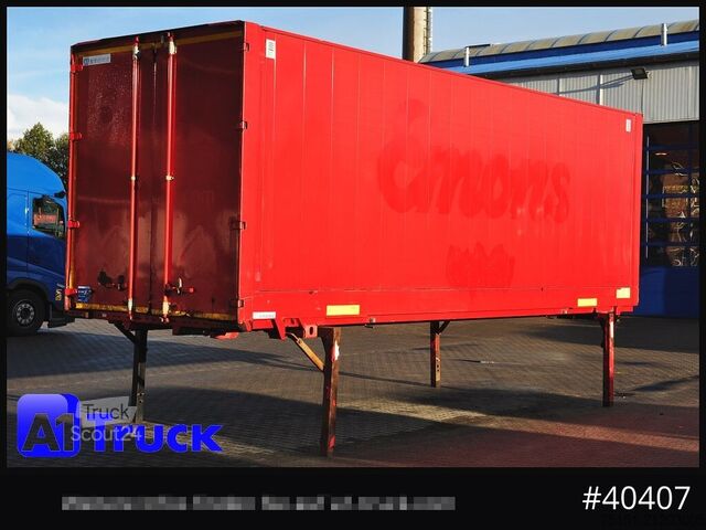 Swap body with box structure KRONE BDF 7,82 Wechselbrücke, 2680mm Innenhöhe.