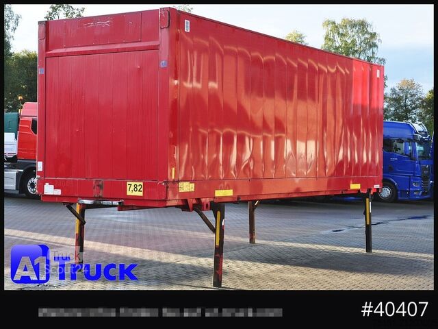 Swap body with box structure KRONE BDF 7,82 Wechselbrücke, 2680mm Innenhöhe.