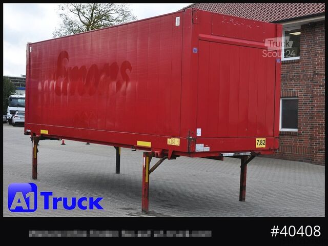 Swap body with box structure KRONE BDF 7,82 Wechselbrücke, 2680mm Innenhöhe.