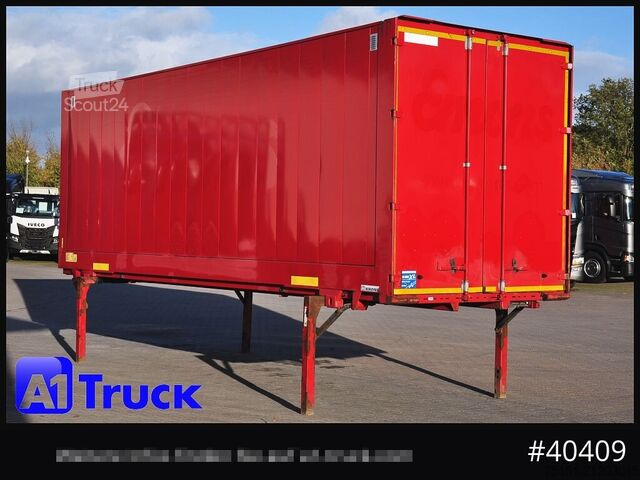 Swap body with box structure KRONE BDF 7,82 Wechselbrücke, 2680mm Innenhöhe.