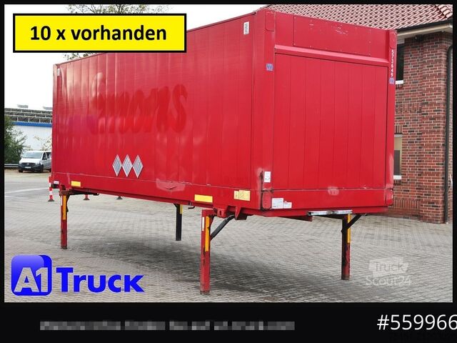 Swap body with box structure KRONE BDF 7,82 Wechselbrücke, 2680mm Innenhöhe.