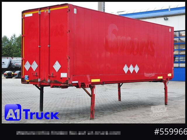 Swap body with box structure KRONE BDF 7,82 Wechselbrücke, 2680mm Innenhöhe.