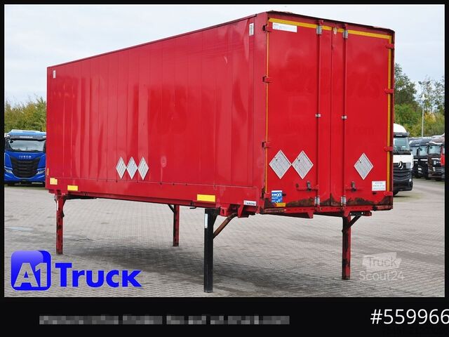 Swap body with box structure KRONE BDF 7,82 Wechselbrücke, 2680mm Innenhöhe.