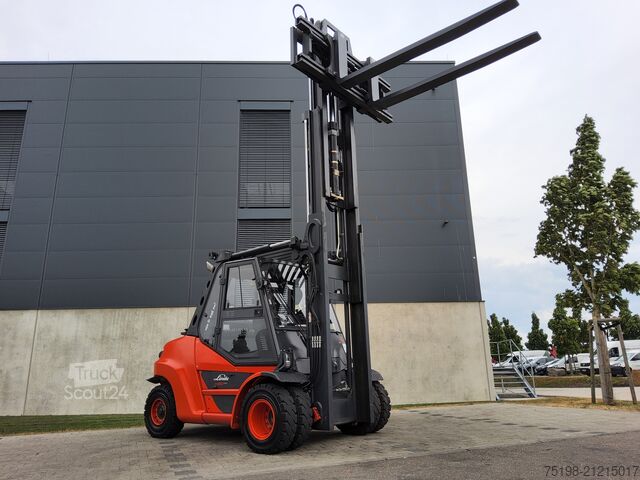 Gas forklift Linde H 80T/900/396