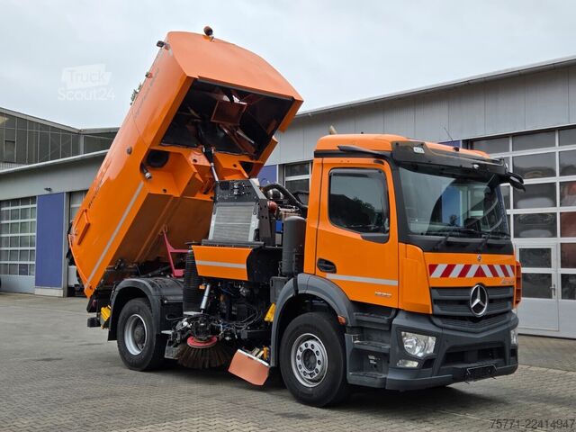 Cestna čistilnica Mercedes-Benz ACTROS 1830 4x2 EURO6 ZAMIATARKA BUCHER OPTIFAN...