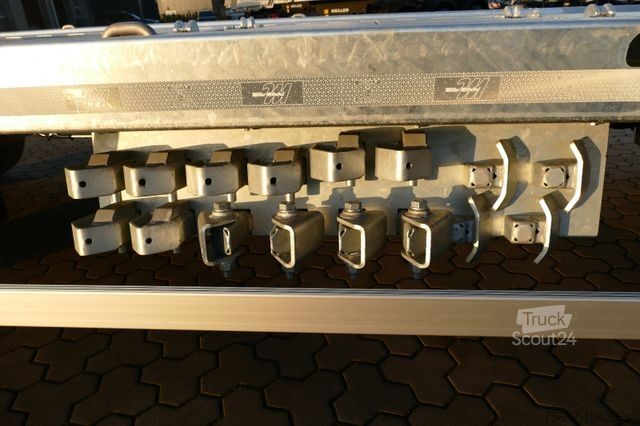 Lågbyggd trailer MÜLLER-MITTELTAL 18t. Kombi, Abroller Absetzer Tieflader, Parabel