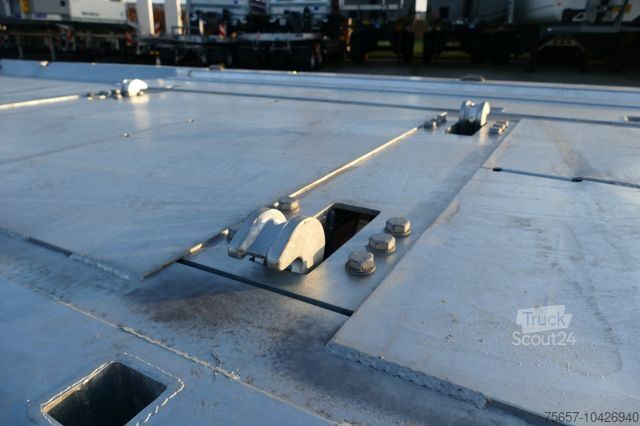 Lågbyggd trailer MÜLLER-MITTELTAL 18t. Kombi, Abroller Absetzer Tieflader, Parabel