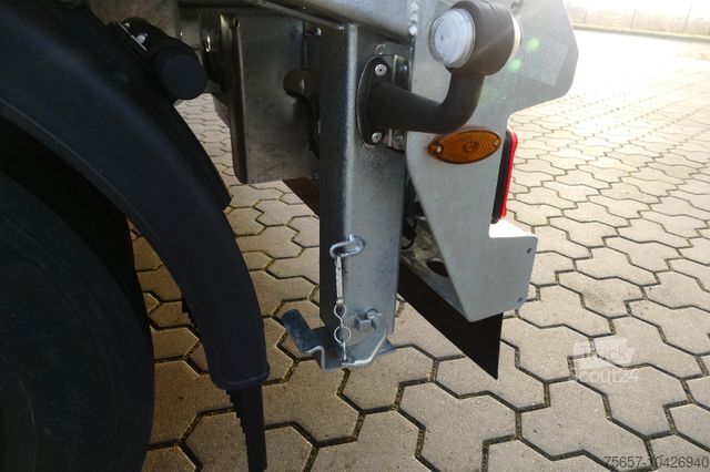 Lågbyggd trailer MÜLLER-MITTELTAL 18t. Kombi, Abroller Absetzer Tieflader, Parabel