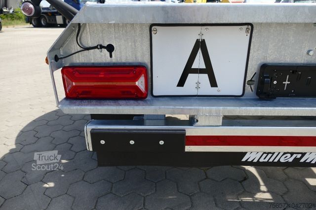 Afzetcontainer-aanhangwagen MÜLLER-MITTELTAL 14,4 to. Tand.  Cont. Absetzanh. -feuerverzinkt-