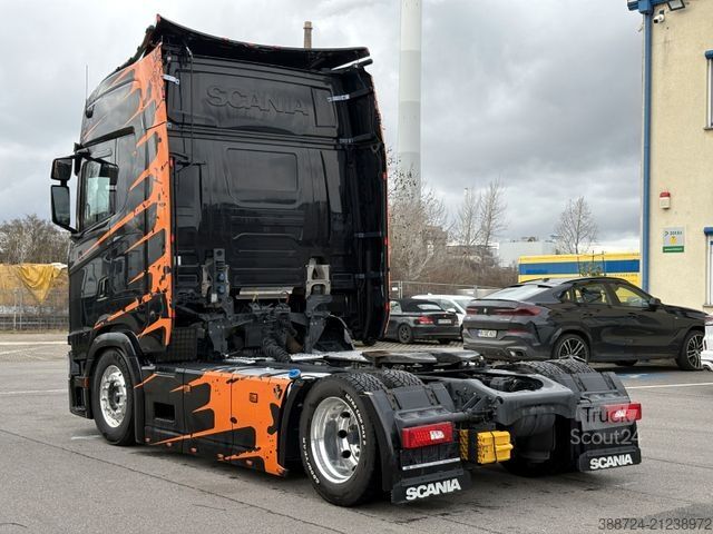 Standard tractor unit SCANIA S580*Topline*Retarder*Vollspoiler*Navi*Standklim