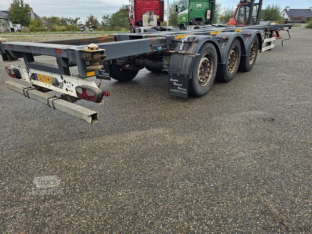 Transport av containere Fliegl SDS420V2 / MULTI ALL CONNECTIONS / SAF DISC /DU...
