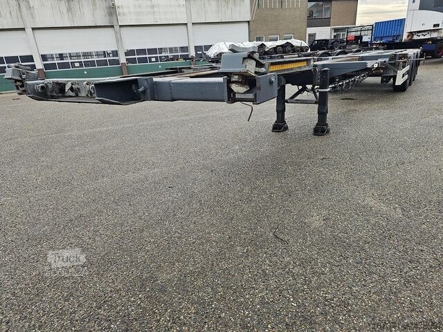 Transport av containere Fliegl SDS420V2 / MULTI ALL CONNECTIONS / SAF DISC /DU...